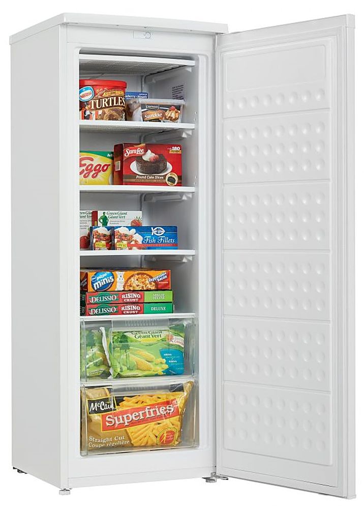 4.0 cu ft upright freezer